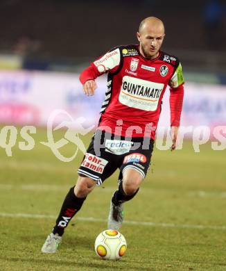 Fussball Bundesliga. RZ Pellets WAC gegen SV Guntamatic Ried.  Gernot Trauner  (Ried). Wolfsberg, am 11.2.2017.
Foto: Kuess

---
pressefotos, pressefotografie, kuess, qs, qspictures, sport, bild, bilder, bilddatenbank