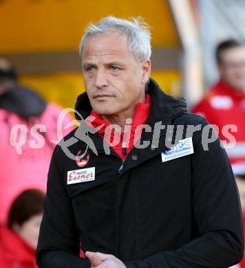 Fussball Bundesliga. RZ Pellets WAC gegen SK Rapid Wien. Trainer Heimo Pfeifenberger (WAC). Wolfsberg, am 11.2.2017.
Foto: Kuess

---
pressefotos, pressefotografie, kuess, qs, qspictures, sport, bild, bilder, bilddatenbank