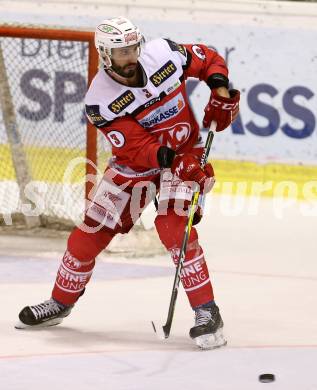 EBEL. Eishockey Bundesliga. KAC gegen 	HC Orli Znojmo. David Joseph Fischer (KAC). Klagenfurt, am 3.3.2017.
Foto: Kuess

---
pressefotos, pressefotografie, kuess, qs, qspictures, sport, bild, bilder, bilddatenbank