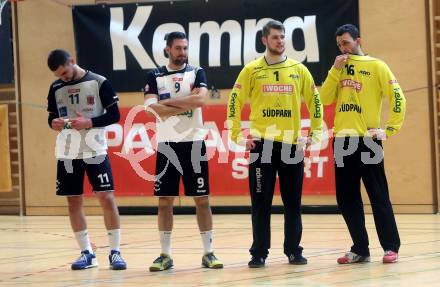 Handball HLA. SC Kelag Ferlach gegen HC Linz AG. enttaeuschte Spieler (Ferlach). Ferlach, am 11.3.2017.
Foto: Kuess
---
pressefotos, pressefotografie, kuess, qs, qspictures, sport, bild, bilder, bilddatenbank