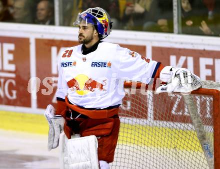 EBEL. Eishockey Bundesliga. KAC gegen 	EC Red Bull Salzburg. Bernhard Starkbaum   (Salzburg). Klagenfurt, am 17.3.2017.
Foto: Kuess

---
pressefotos, pressefotografie, kuess, qs, qspictures, sport, bild, bilder, bilddatenbank