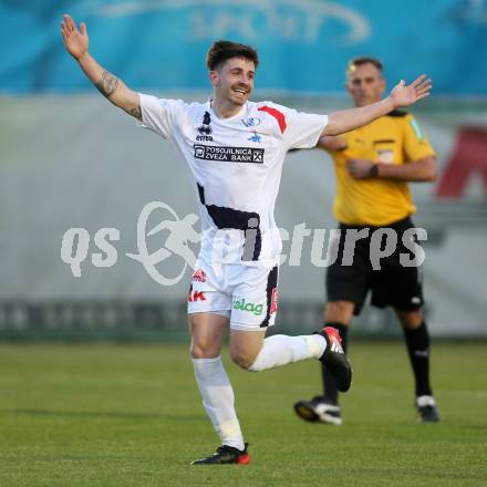 Fussball Kaerntner Liga. SAK gegen ASV. Torjubel Philipp Diex (SAK). Klagenfurt, am 24.3.2017.
Foto: Kuess
---
pressefotos, pressefotografie, kuess, qs, qspictures, sport, bild, bilder, bilddatenbank