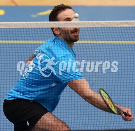 Badminton 2. Bundesliga. ASKOE Kelag Kaernten gegen BC Feldkirch.  Blagovest Kisyov (Kaernten). Klagenfurt, am 25.3.2017.
Foto: Kuess
---
pressefotos, pressefotografie, kuess, qs, qspictures, sport, bild, bilder, bilddatenbank