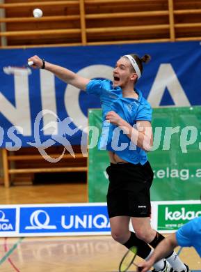 Badminton 2. Bundesliga. ASKOE Kelag Kaernten gegen BC Feldkirch.  Martin Cerkovnik (Kaernten). Klagenfurt, am 25.3.2017.
Foto: Kuess
---
pressefotos, pressefotografie, kuess, qs, qspictures, sport, bild, bilder, bilddatenbank