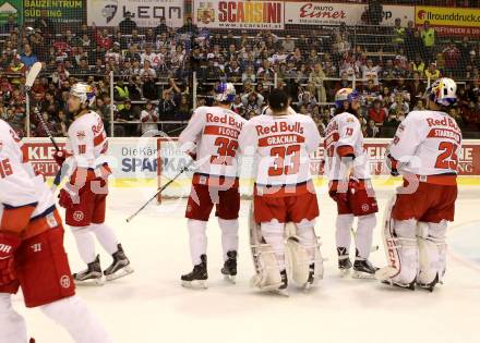 EBEL. Eishockey Bundesliga. KAC gegen 	EC Red Bull Salzburg. Enttaeuscht    (Salzburg). Klagenfurt, am 26.3.2017.
Foto: Kuess

---
pressefotos, pressefotografie, kuess, qs, qspictures, sport, bild, bilder, bilddatenbank