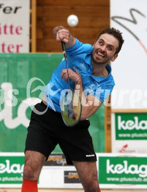 Badminton 2. Bundesliga. ASKOE Kelag Kaernten gegen BC Feldkirch.  Blagovest Kisyov (Kaernten). Klagenfurt, am 25.3.2017.
Foto: Kuess
---
pressefotos, pressefotografie, kuess, qs, qspictures, sport, bild, bilder, bilddatenbank