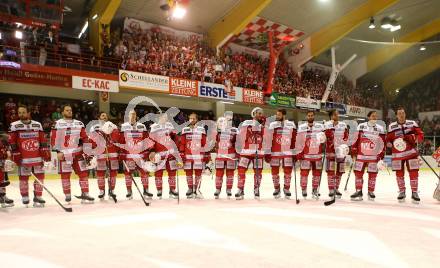 EBEL. Eishockey Bundesliga. KAC gegen 	EC Red Bull Salzburg. (KAC). Klagenfurt, am 26.3.2017.
Foto: Kuess

---
pressefotos, pressefotografie, kuess, qs, qspictures, sport, bild, bilder, bilddatenbank