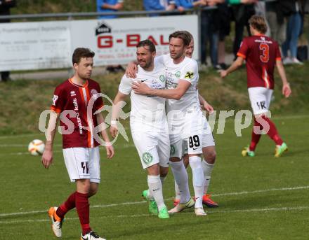 Fussball. Unterliga West. Ludmannsdorf gegen Rosegg. Torjubel Marc Robert Sand (Rosegg). Ludmannsdorf, 2. 4. 2017.
Fotos: Kuess
---
pressefotos, pressefotografie, kuess, qs, qspictures, sport, bild, bilder, bilddatenbank