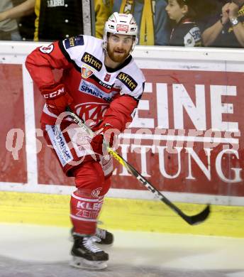 EBEL. Eishockey Bundesliga. KAC gegen 	UPC Vienna Capitals. Matthew Neal  (KAC). Klagenfurt, am 2.4.2017.
Foto: Kuess

---
pressefotos, pressefotografie, kuess, qs, qspictures, sport, bild, bilder, bilddatenbank