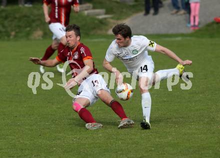 Fussball. Unterliga West. Ludmannsdorf gegen Rosegg. Patrick Quantschnig (Ludmannsdorf), Josef Reichmann (Rosegg). Ludmannsdorf, 2. 4. 2017.
Fotos: Kuess
---
pressefotos, pressefotografie, kuess, qs, qspictures, sport, bild, bilder, bilddatenbank