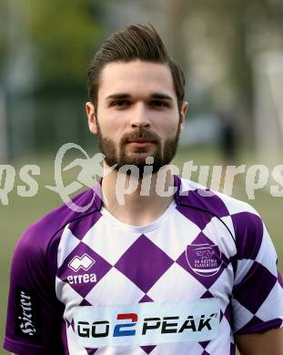 Fussball. Regionalliga.  SK Austria Klagenfurt. Mannschaftsfototermin.  Julian Salentinig . Klagenfurt, 5.4.2017.
Foto: Kuess
---
pressefotos, pressefotografie, kuess, qs, qspictures, sport, bild, bilder, bilddatenbank