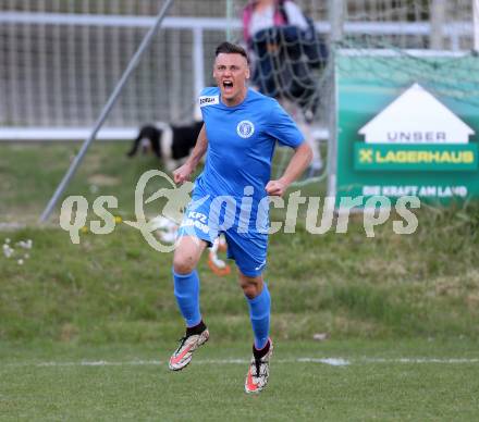 Fussball. Kaerntner Liga. Eberstein gegen ASV. Torjubel Niko Maric, (ASV). Eberstein, 8.4.2017.
Foto: Kuess
---
pressefotos, pressefotografie, kuess, qs, qspictures, sport, bild, bilder, bilddatenbank