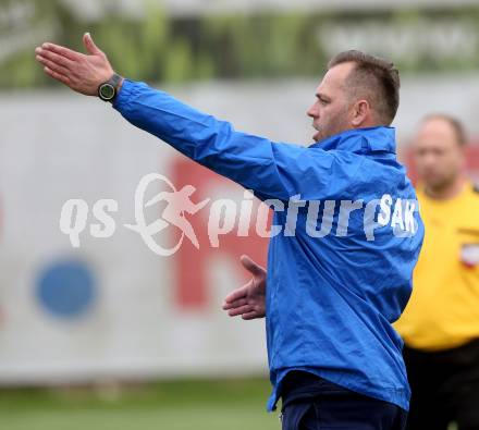 Fussball Kaerntner Liga. SAK gegen Bleiburg. Trainer Goran Jolic (SAK). Welzenegg, am 21.4.2017.
Foto: Kuess
---
pressefotos, pressefotografie, kuess, qs, qspictures, sport, bild, bilder, bilddatenbank