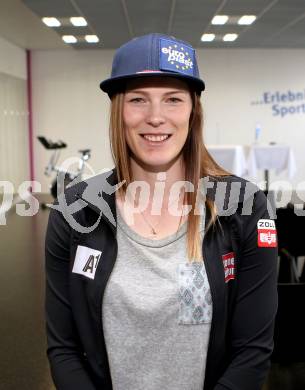 Olympiazentrum Kaernten. Pressefruehstueck. Carmen Thalmann. Klagenfurt, am 25.4.2017.
Foto: Kuess
---
pressefotos, pressefotografie, kuess, qs, qspictures, sport, bild, bilder, bilddatenbank