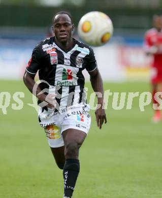 Fussball Bundesliga. RZ Pellets WAC gegen  FK Austria Wien. Dever Akeem Orgill (WAC). Wolfsberg, am 20.5.2017.
Foto: Kuess

---
pressefotos, pressefotografie, kuess, qs, qspictures, sport, bild, bilder, bilddatenbank