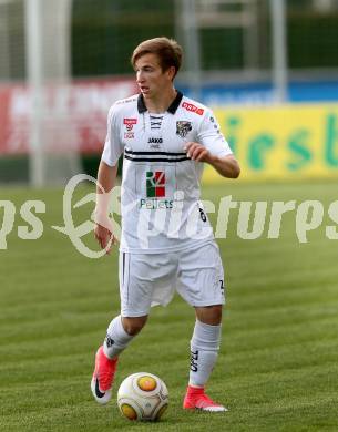 Fussball. Kaerntner Liga. WAC Amateure gegen Lendorf. Benjamin Rosenberger (WAC Amat.).  Wolfsberg, 5.5.2017.
Foto: Kuess
---
pressefotos, pressefotografie, kuess, qs, qspictures, sport, bild, bilder, bilddatenbank