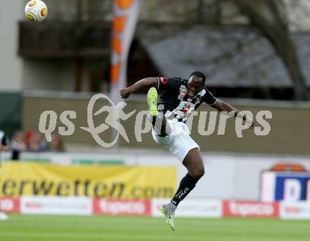 Fussball Bundesliga. RZ Pellets WAC gegen  FK Austria Wien. Dever Akeem Orgill  (WAC). Wolfsberg, am 20.5.2017.
Foto: Kuess

---
pressefotos, pressefotografie, kuess, qs, qspictures, sport, bild, bilder, bilddatenbank