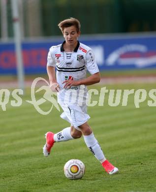 Fussball. Kaerntner Liga. WAC Amateure gegen Lendorf. Benjamin Rosenberger (WAC Amat.).  Wolfsberg, 5.5.2017.
Foto: Kuess
---
pressefotos, pressefotografie, kuess, qs, qspictures, sport, bild, bilder, bilddatenbank