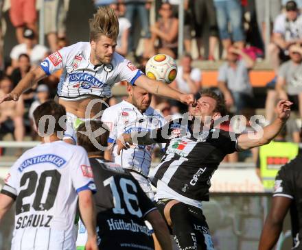 Fussball Bundesliga. RZ Pellets WAC gegen  SK Puntigamer Sturm Graz.  Michael Sollbauer,  (WAC), Philipp Zulechner (Graz). Wolfsberg, am 28.5.2017.
Foto: Kuess

---
pressefotos, pressefotografie, kuess, qs, qspictures, sport, bild, bilder, bilddatenbank