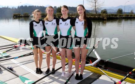 Rudern. Verena Baumann, Valentina Starc, Viktoria Petschnig, Theresa Kovac. Voelkermarkt, am 2.4.2017.
Foto: Kuess
---
pressefotos, pressefotografie, kuess, qs, qspictures, sport, bild, bilder, bilddatenbank