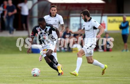 Fussball Bundesliga. Testspiel. RZ Pellets WAC gegen NK Triglav Kranj.  Issiaka Ouedraogo (WAC). Ludmannsdorf, am 1.7.2017.
Foto: Kuess

---
pressefotos, pressefotografie, kuess, qs, qspictures, sport, bild, bilder, bilddatenbank