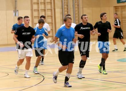 HLA. Handball SC Ferlach. Trainingsbeginn. Marek Pales, Janez Gams, Izudin Mujanovic, Matias Rath.
Ferlach, am 24.7.2017.
Foto: Kuess
---
pressefotos, pressefotografie, kuess, qs, qspictures, sport, bild, bilder, bilddatenbank