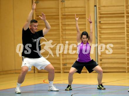 HLA. Handball SC Ferlach. Trainingsbeginn. Marek Pales, Kathrin Roettig.
Ferlach, am 24.7.2017.
Foto: Kuess
---
pressefotos, pressefotografie, kuess, qs, qspictures, sport, bild, bilder, bilddatenbank