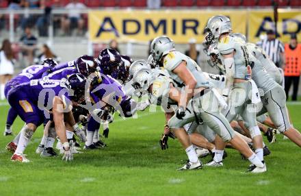 American Football. AFL. American Football League. Finale. Austrian Bowl. Dacia Vikings Vienna gegen Swarco Raiders Tirol.  (Vikings),  (Raiders). Klagenfurt, am 29.7.2017.
Foto: Kuess
---
pressefotos, pressefotografie, kuess, qs, qspictures, sport, bild, bilder, bilddatenbank