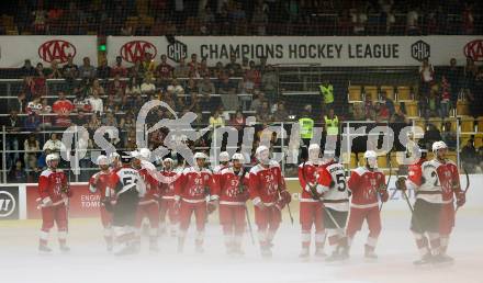 Eishockey CHL. Champions Hockey League. KAC gegen Froelunda. (KAC). Klagenfurt, am 31.8.2017.
Foto: Kuess

---
pressefotos, pressefotografie, kuess, qs, qspictures, sport, bild, bilder, bilddatenbank