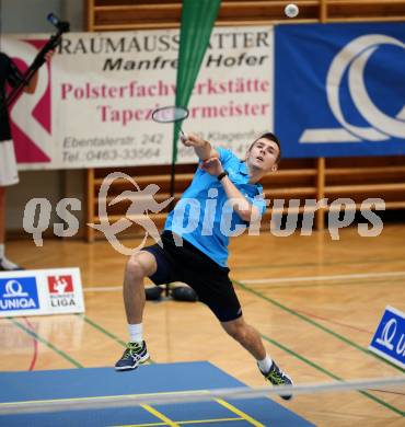 Badminton Bundesliga. SC Kelag Kaernten. Filip Spoljarec. Klagenfurt, am 21.10.2017.
Foto: Kuess
---
pressefotos, pressefotografie, kuess, qs, qspictures, sport, bild, bilder, bilddatenbank