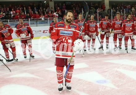 EBEL. Eishockey Bundesliga. KAC gegen 	VSV. Thomas Koch (KAC). Klagenfurt, am 29.10.2017.
Foto: Kuess

---
pressefotos, pressefotografie, kuess, qs, qspictures, sport, bild, bilder, bilddatenbank