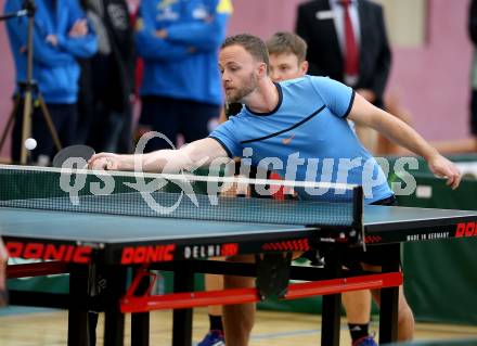 Tischtennis Kaerntner Meisterschaften. Markus Straub. Villach, am 10.12.2017.
Foto: Kuess
---
pressefotos, pressefotografie, kuess, qs, qspictures, sport, bild, bilder, bilddatenbank