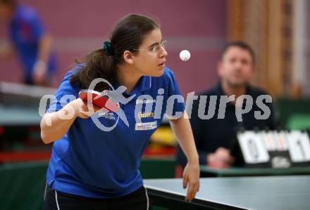 Tischtennis Kaerntner Meisterschaften.   Amelie Solja. Villach, am 10.12.2017.
Foto: Kuess
---
pressefotos, pressefotografie, kuess, qs, qspictures, sport, bild, bilder, bilddatenbank