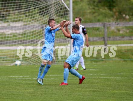 Fussball. Unterliga Ost. Sele Zell gegen Woelfnitz. Torjubel Petar Kitic (Woelfnitz). Sele Zell, 18.5.2018.
Foto: Kuess
---
pressefotos, pressefotografie, kuess, qs, qspictures, sport, bild, bilder, bilddatenbank