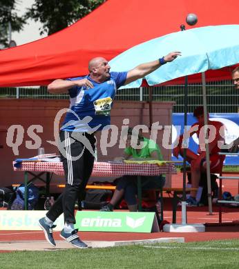 Leichtathletik. Oesterreichische Meisterschaften 2018.  Kugelstossen. Gerhard ZILLNER. Klagenfurt, am 22.7.2018.
Foto: Kuess
---
pressefotos, pressefotografie, kuess, qs, qspictures, sport, bild, bilder, bilddatenbank