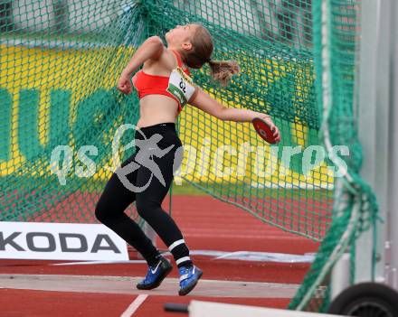 Leichtathletik, Oesterreichische Meisterschaften 2018.   Diskus Frauen. Lea Bostjancic. Klagenfurt, am 21.7.2018.
Foto: Kuess
---
pressefotos, pressefotografie, kuess, qs, qspictures, sport, bild, bilder, bilddatenbank