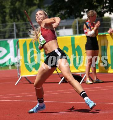 Leichtathletik. Oesterreichische Meisterschaften 2018.  Speerwurd Frauen. Ivona Dadic. Klagenfurt, am 22.7.2018.
Foto: Kuess
---
pressefotos, pressefotografie, kuess, qs, qspictures, sport, bild, bilder, bilddatenbank