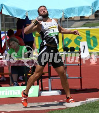 Leichtathletik. Oesterreichische Meisterschaften 2018.  Kugelstossen. Heimo KASPAR. Klagenfurt, am 22.7.2018.
Foto: Kuess
---
pressefotos, pressefotografie, kuess, qs, qspictures, sport, bild, bilder, bilddatenbank