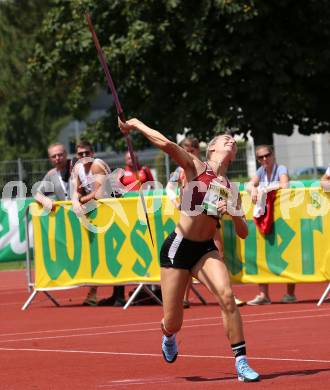 Leichtathletik. Oesterreichische Meisterschaften 2018.  Speerwurf Frauen. Ivona Dadic. Klagenfurt, am 22.7.2018.
Foto: Kuess
---
pressefotos, pressefotografie, kuess, qs, qspictures, sport, bild, bilder, bilddatenbank