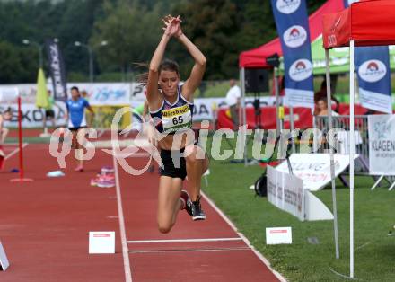 Leichtathletik. Oesterreichische Meisterschaften 2018.  Dreisprung Frauen. Christina Stanta. Klagenfurt, am 22.7.2018.
Foto: Kuess
---
pressefotos, pressefotografie, kuess, qs, qspictures, sport, bild, bilder, bilddatenbank