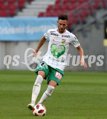 Fussball 2. Liga. SK Austria Klagenfurt gegen SC Austria Lustenau.  Marcel Canadi  (Lustenau). Klagenfurt, am 27.7.2018.
Foto: Kuess
---
pressefotos, pressefotografie, kuess, qs, qspictures, sport, bild, bilder, bilddatenbank