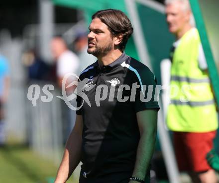 Fussball Unterliga Ost. ASK gegen Kraig.  Trainer Stefan Weitensfelder (Kraig). Klagenfurt, am 9.9.2018.
Foto: Kuess
---
pressefotos, pressefotografie, kuess, qs, qspictures, sport, bild, bilder, bilddatenbank