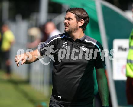 Fussball Unterliga Ost. ASK gegen Kraig. Trainer Stefan Weitensfelder (Kraig). Klagenfurt, am 9.9.2018.
Foto: Kuess
---
pressefotos, pressefotografie, kuess, qs, qspictures, sport, bild, bilder, bilddatenbank