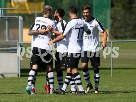 Fussball Unterliga Ost. ASK gegen Kraig. Torjubel (ASK). Klagenfurt, am 9.9.2018.
Foto: Kuess
---
pressefotos, pressefotografie, kuess, qs, qspictures, sport, bild, bilder, bilddatenbank