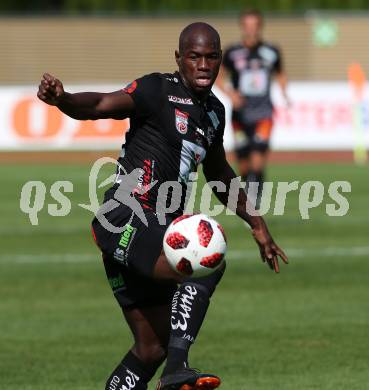 Fussball tipico Bundesliga. RZ Pellets WAC gegen FC Wacker Innsbruck.  Dever Akeem Orgill (WAC). Wolfsberg, am 16.9.2018.
Foto: Kuess

---
pressefotos, pressefotografie, kuess, qs, qspictures, sport, bild, bilder, bilddatenbank