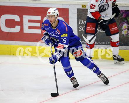 EBEL. Eishockey Bundesliga. EC VSV gegen KHL Medvescak Zagreb. 	Maxa Felix (VSV). Villach, am 1.9.2018.
Foto: Kuess 


---
pressefotos, pressefotografie, kuess, qs, qspictures, sport, bild, bilder, bilddatenbank