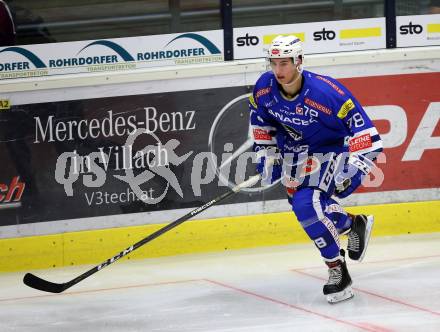 EBEL. Eishockey Bundesliga. EC VSV gegen KHL Medvescak Zagreb. 	Maxa Felix (VSV). Villach, am 1.9.2018.
Foto: Kuess 


---
pressefotos, pressefotografie, kuess, qs, qspictures, sport, bild, bilder, bilddatenbank