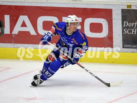 EBEL. Eishockey Bundesliga. EC VSV gegen KHL Medvescak Zagreb. 	Kromp Christof (VSV). Villach, am 1.9.2018.
Foto: Kuess 


---
pressefotos, pressefotografie, kuess, qs, qspictures, sport, bild, bilder, bilddatenbank