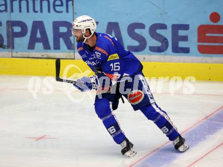 EBEL. Eishockey Bundesliga. EC VSV gegen KHL Medvescak Zagreb. 	Sharp MacGregor (VSV). Villach, am 1.9.2018.
Foto: Kuess 


---
pressefotos, pressefotografie, kuess, qs, qspictures, sport, bild, bilder, bilddatenbank