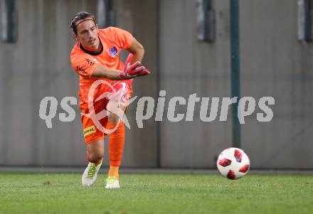 Fussball 2. Liga. SK Austria Klagenfurt gegen SC Wiener Neustadt. Zan Pelko  (Austria Klagenfurt). Klagenfurt, am 23.9.2018.
Foto: Kuess
---
pressefotos, pressefotografie, kuess, qs, qspictures, sport, bild, bilder, bilddatenbank